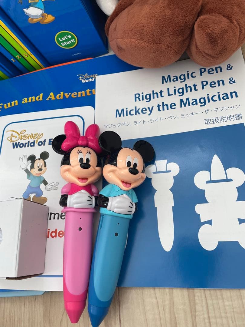 DWE ディズニー英語システム マジックペン アドベンチャーセット 美品