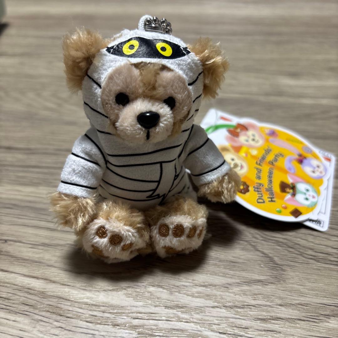 ☺︎︎ダッフィー ハロウィン ぬいぐるみストラップ ミイラ 包帯