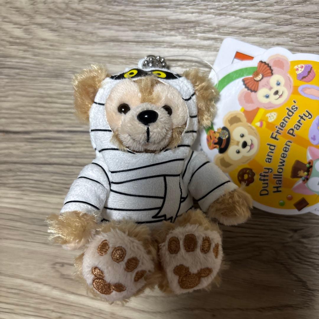 ☺︎︎ダッフィー ハロウィン ぬいぐるみストラップ ミイラ 包帯