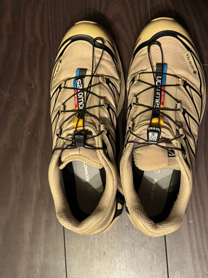 靴 SALOMON XT-6 GORE-TEX 27.5cm safari