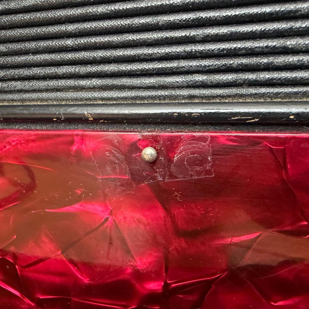 HOHNER AMICA Ⅲ 96 アコーディオン 96ベース ホーナー 赤 - 鍵盤楽器