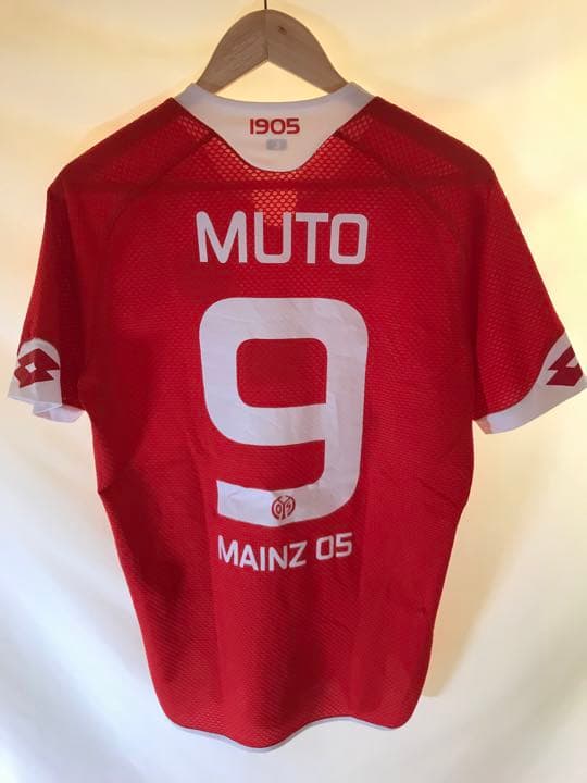 正規品 lotto 1.FSVマインツ05「9」武藤嘉紀 半袖 L ユニフォーム