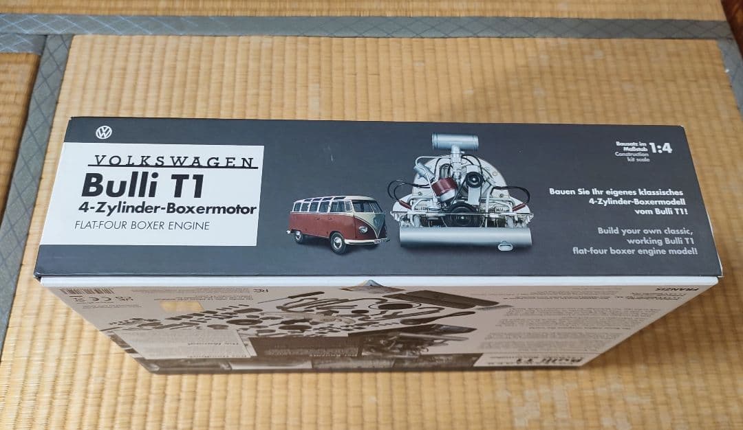 FRANZIS フランジス　１/４スケール　VW４気筒水平対向エンジンプラモデル