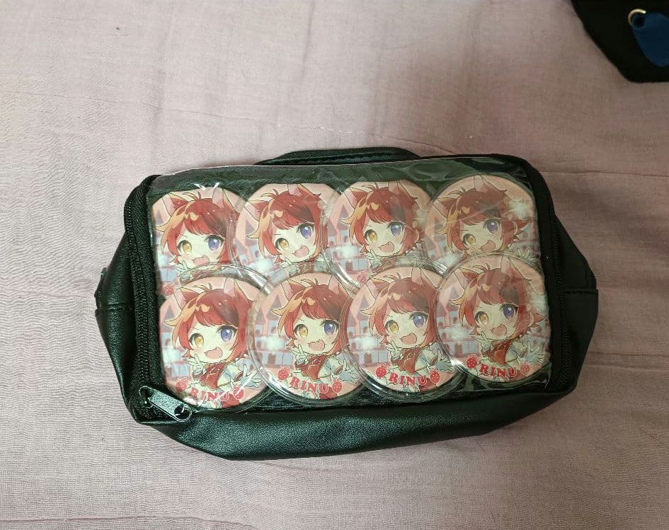 すとぷり　莉犬くん　アクキー痛バ　ポーチ　すとねく　デフォ