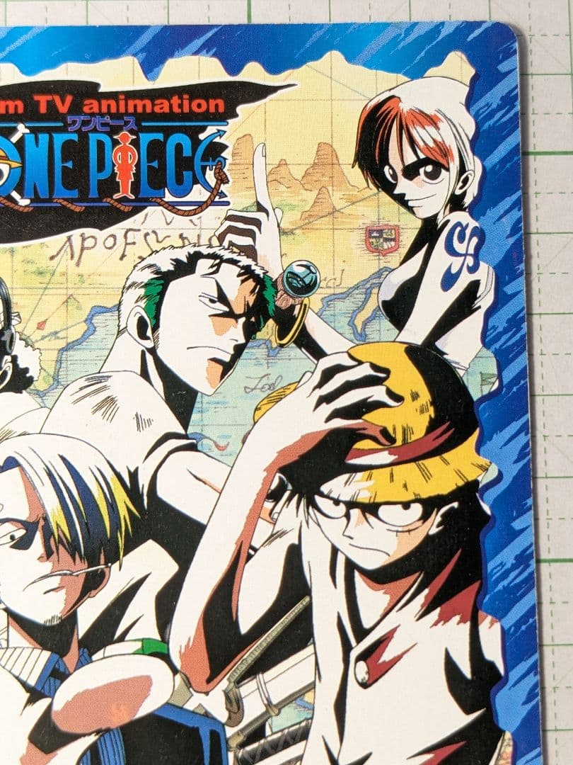 ONE PIECE　レア　初期　ブロマイド　カード　トレカ　ルフィ　シャンクス