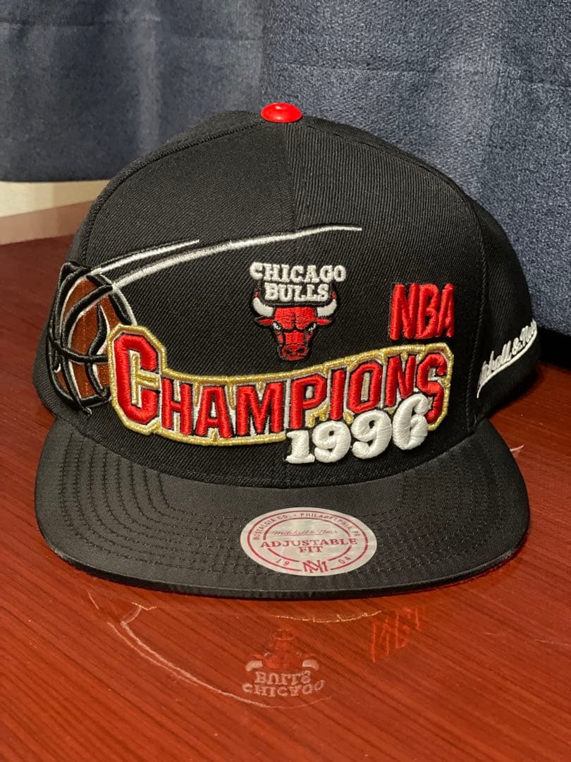 シカゴブルズ 1996チャンピオンキャップ - メルカリ