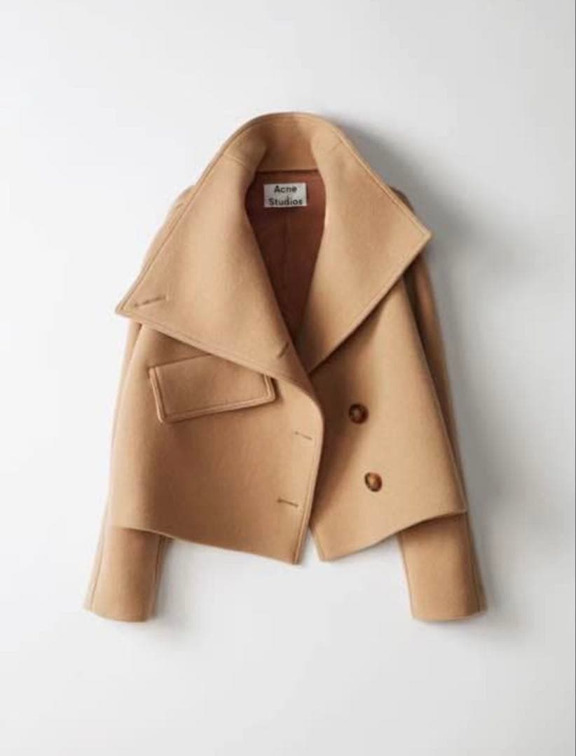 ACNE アクネ ショート丈コート Acne Studios／アクネストゥディオズ】ショートトレンチポンチョ買取