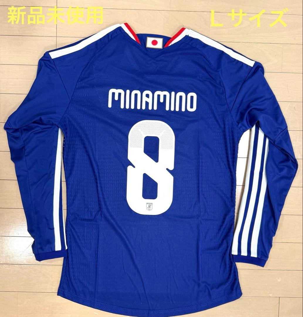 サッカー 日本代表 南野拓実 #8 オーセンティックユニフォーム 最新