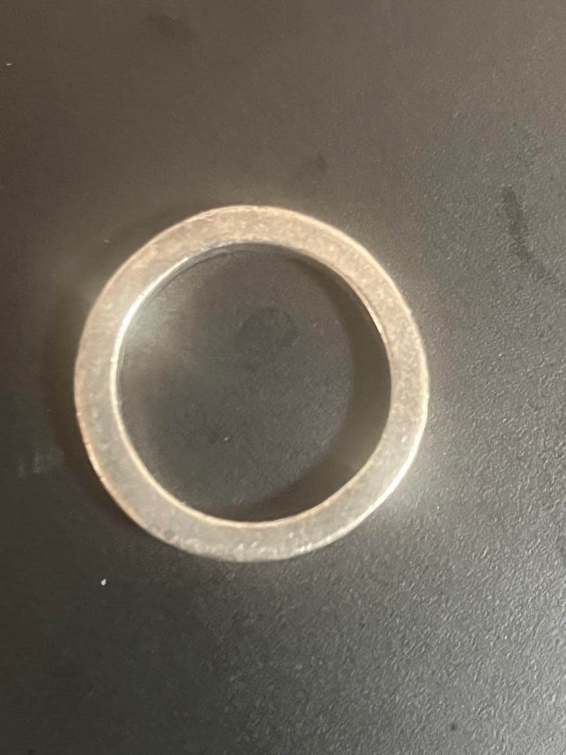 クロムハーツ ChromeHearts 925シルバー 刻印リング 2001年 - メルカリ