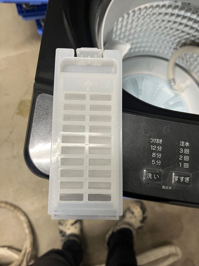 ほぼ未使用 Haier 2025年製最新モデル 洗濯機 5.5kg 風乾燥搭載T