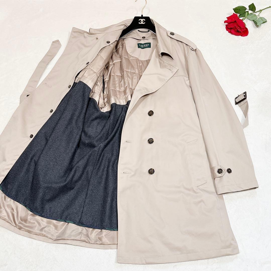 新品同様✨ ローレンラルフローレン トレンチコート ライナー ベージュ