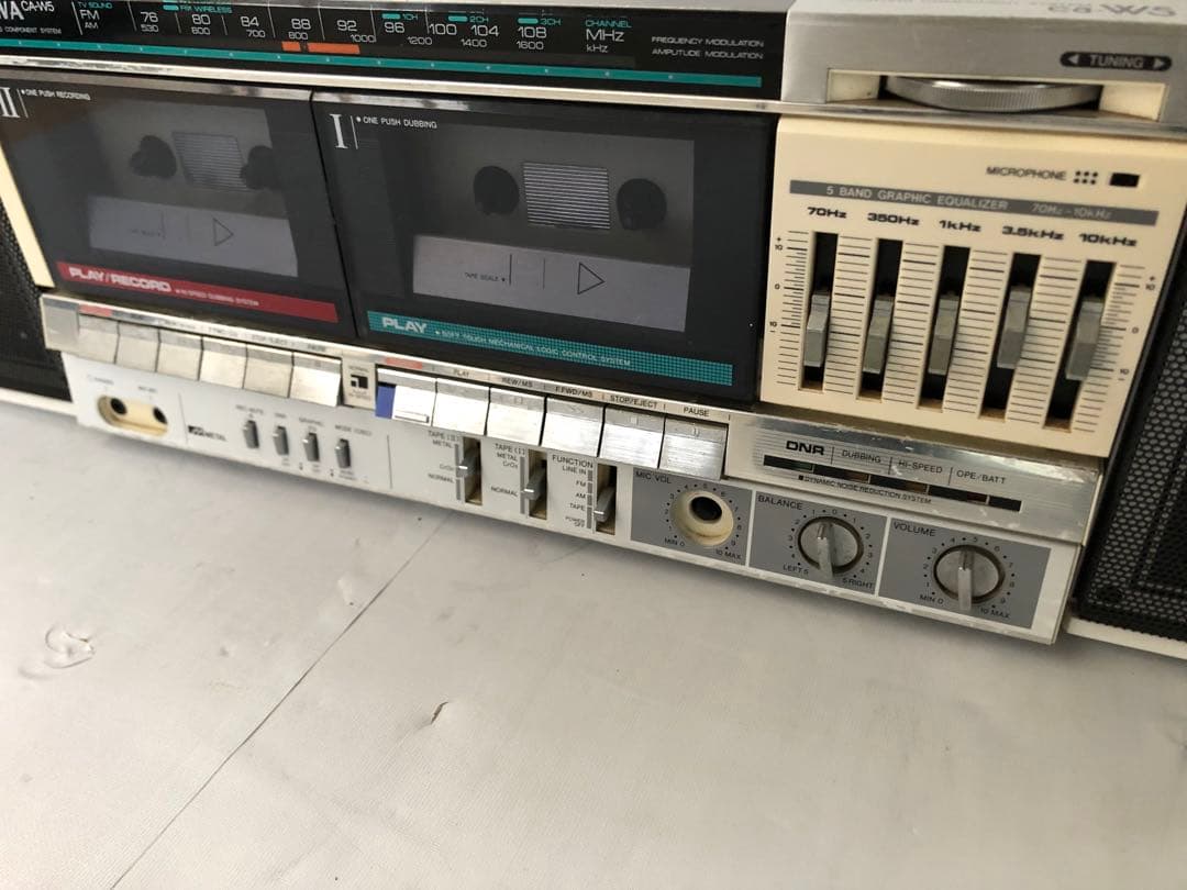 ビンテージ AIWA CA-W5動作訳あり(I96) - メルカリ