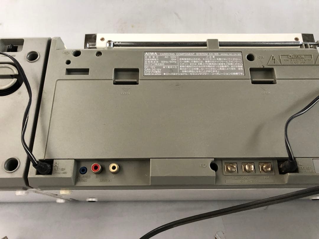 ビンテージ AIWA CA-W5動作訳あり(I96) - メルカリ