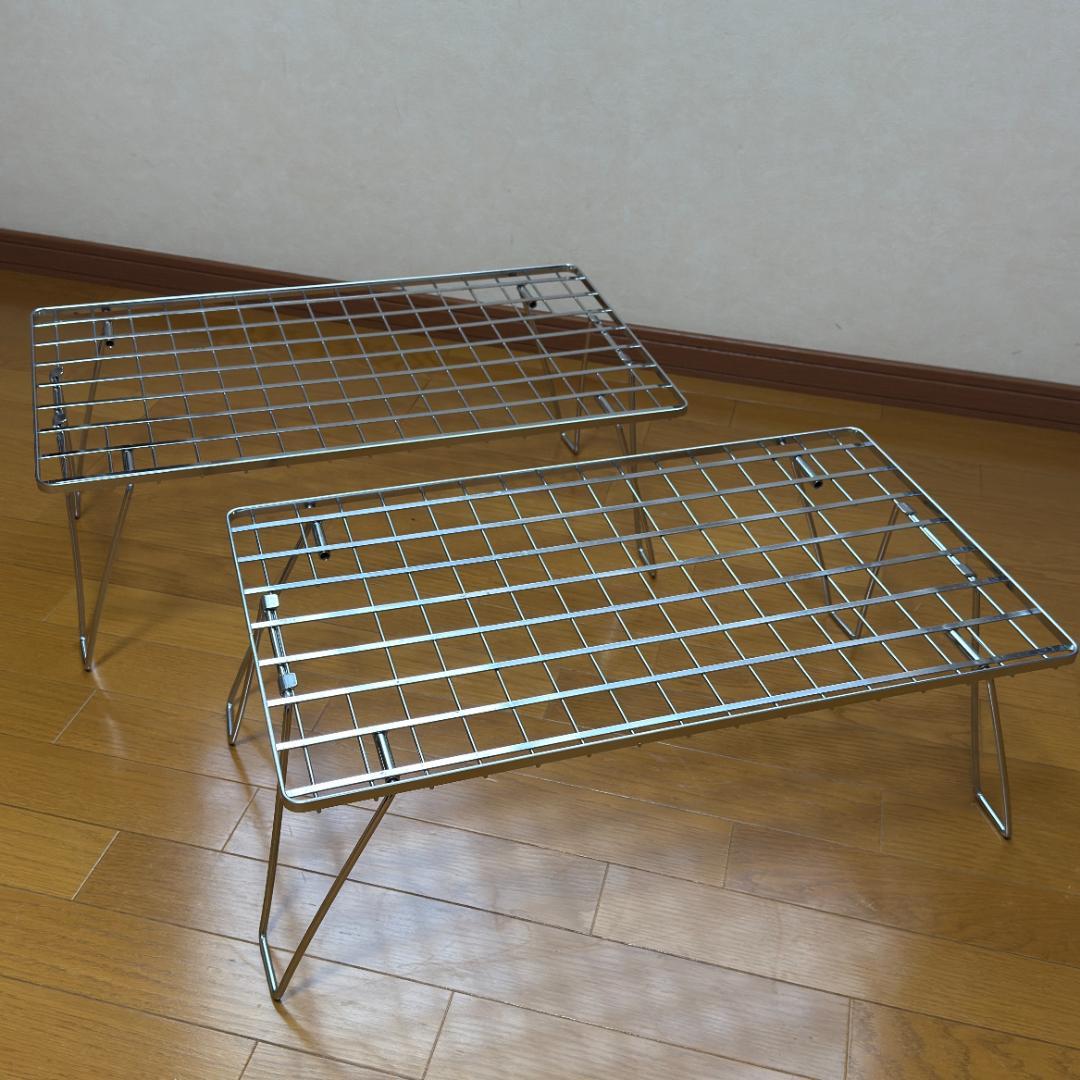 ユニフレーム フィールドラック 2個セット 廃盤品 UNIFLAME（ユニフレーム） アウトドアスタンド フィールドラック+