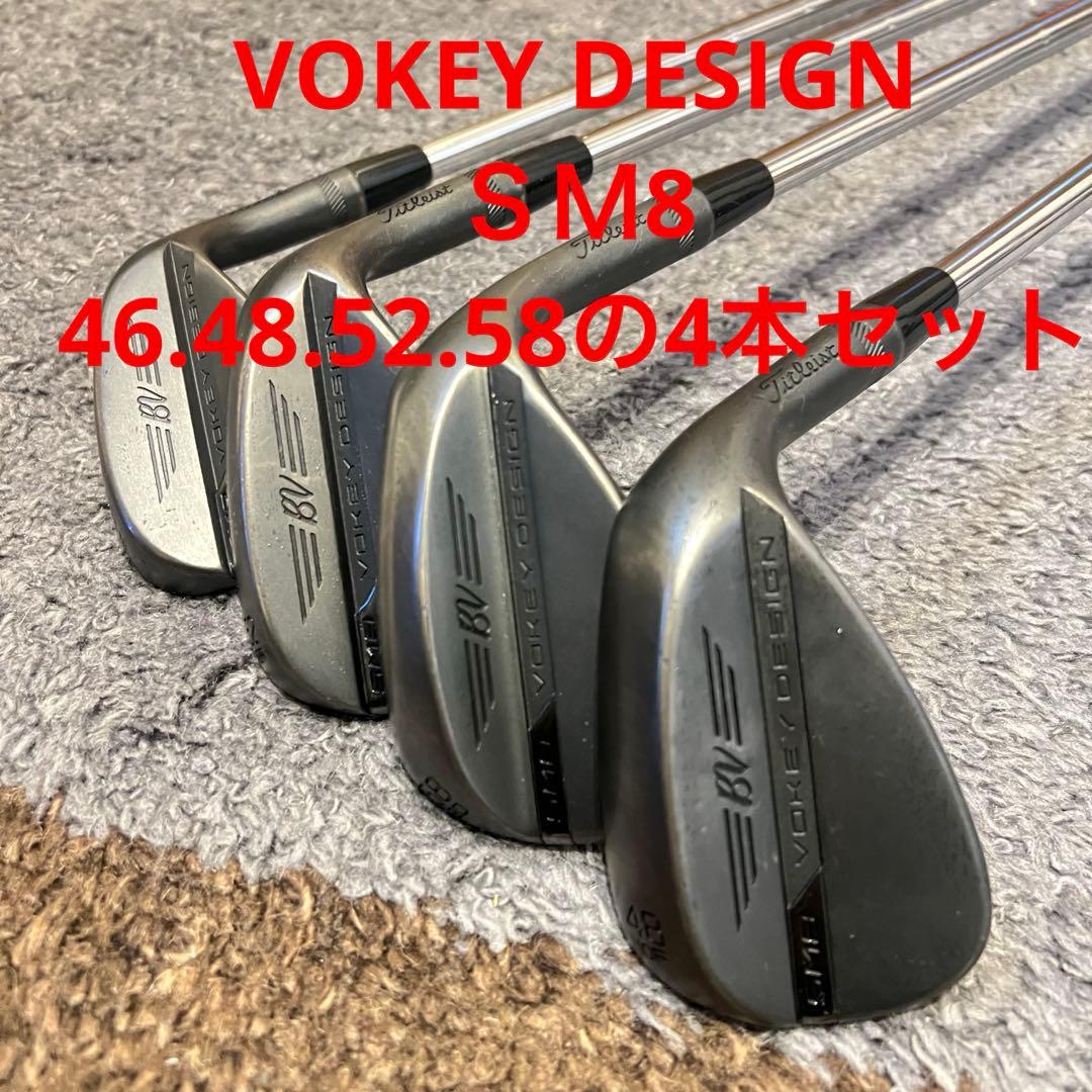 ◉ タイトリスト VOKEYDESIGNＳＭ8 46.48.52.58 ブラック 0000580708_01.jpg?h=600&w=600