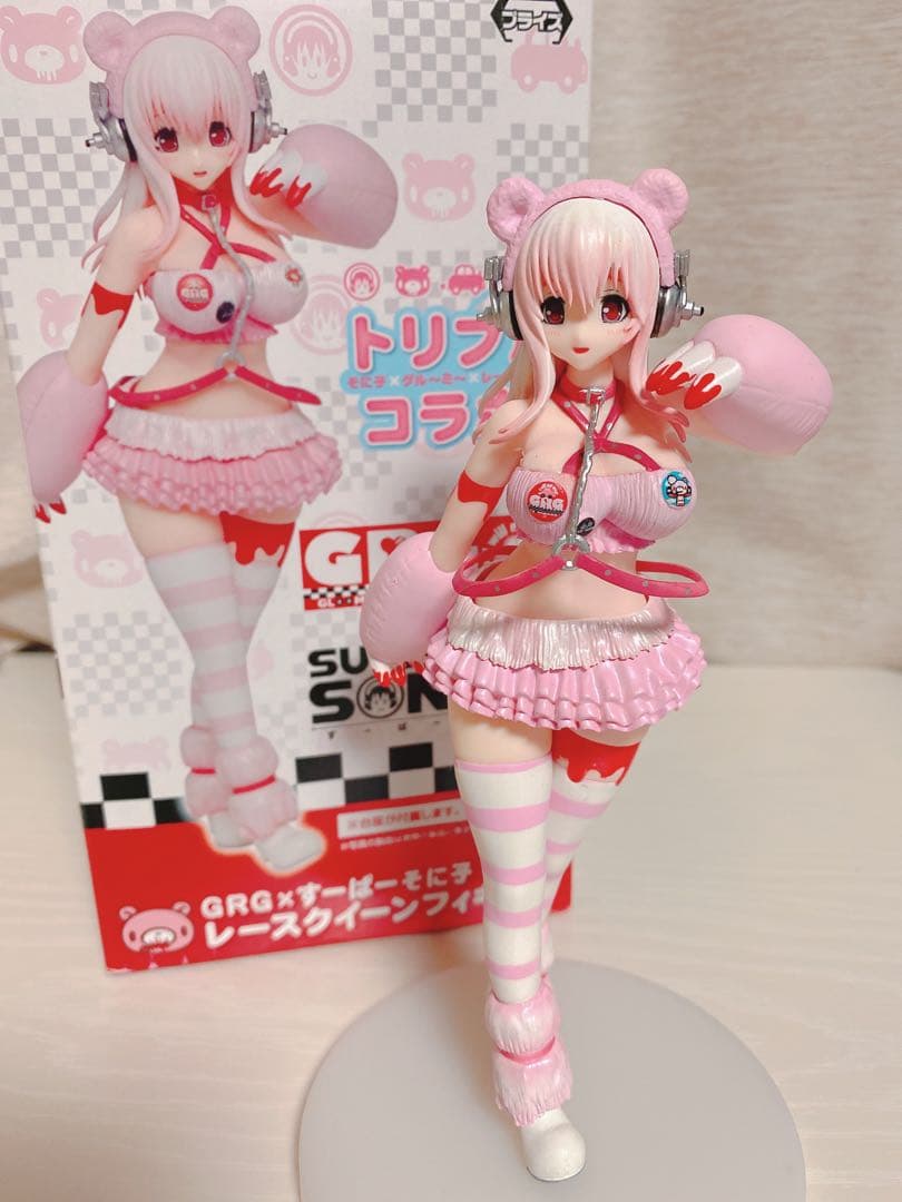 GRG×すーぱーそに子×グルーミー トリプルコラボ フィギュア - メルカリ