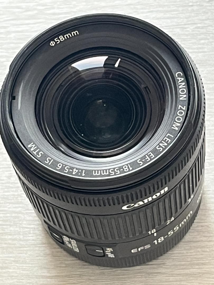 ほぼ新品】Canon EF-S18-55 F4-5.6 IS STM レンズ - メルカリ
