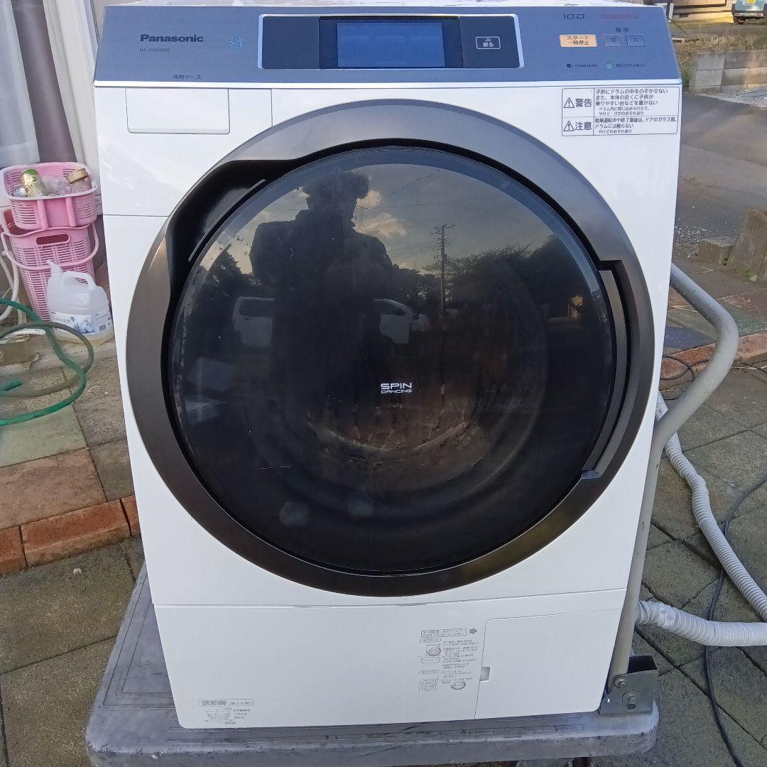 ドラム式洗濯機　10kg 乾燥6kg Panasonic　関東限定 パナソニック ドラム式洗濯乾燥機[10kg/左開き] クリスタルホワイト(NA
