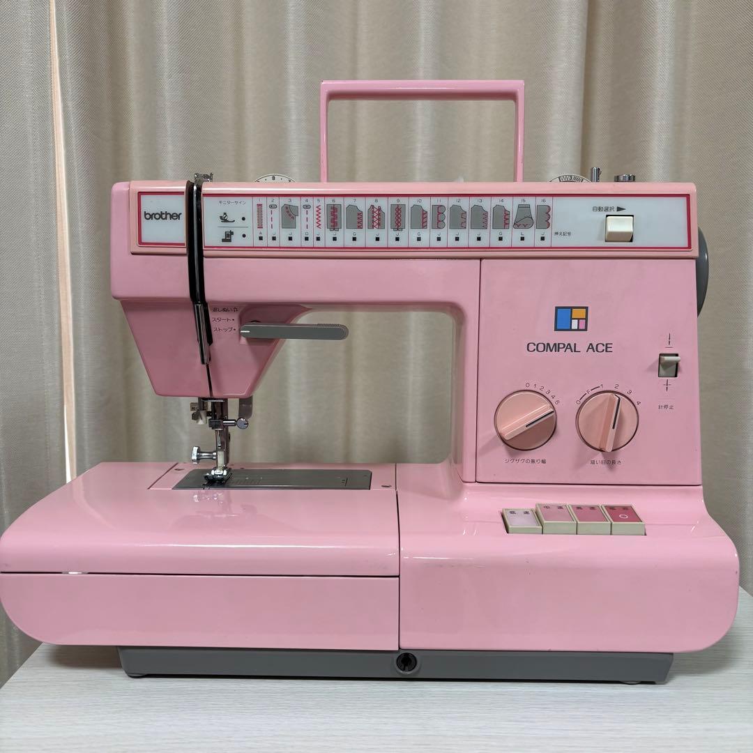 ✨昭和レトロ✨ brother ブラザー 電子ミシン ZZ3-B766 7733 - メルカリ