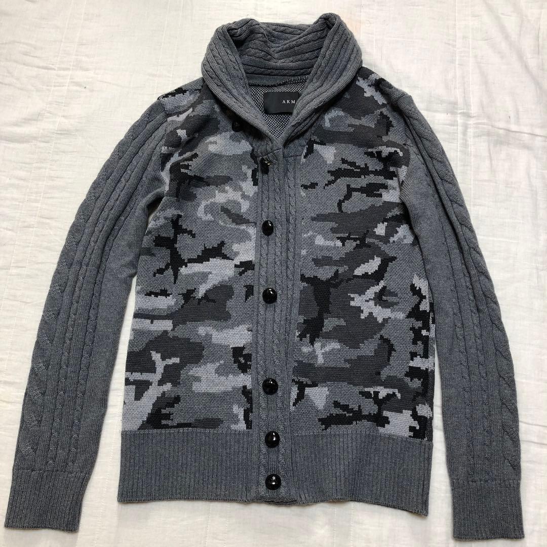 R★未使用タグあり定価6万強　AKM エクストラファインメリノウールカーディガン ユニクロ公式 | エクストラファインメリノVネックカーディガン（長袖）