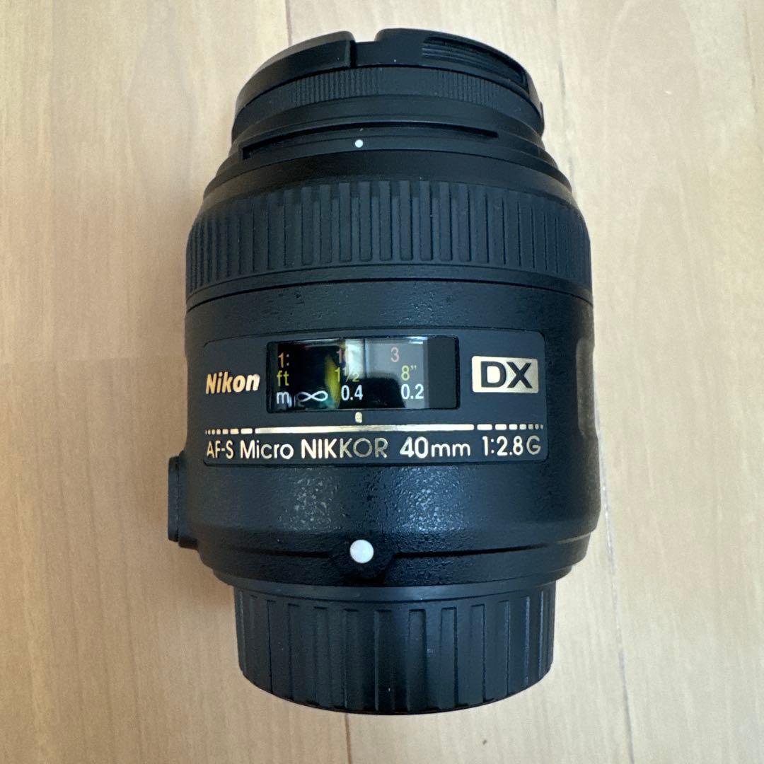 レンズ(単焦点) Nikon AF-S Micro NIKKOR 40mm f/2.8 DX Amazon.com : Nikon AF-S DX Micro-NIKKOR 40mm f/2.8G Close-up Lens