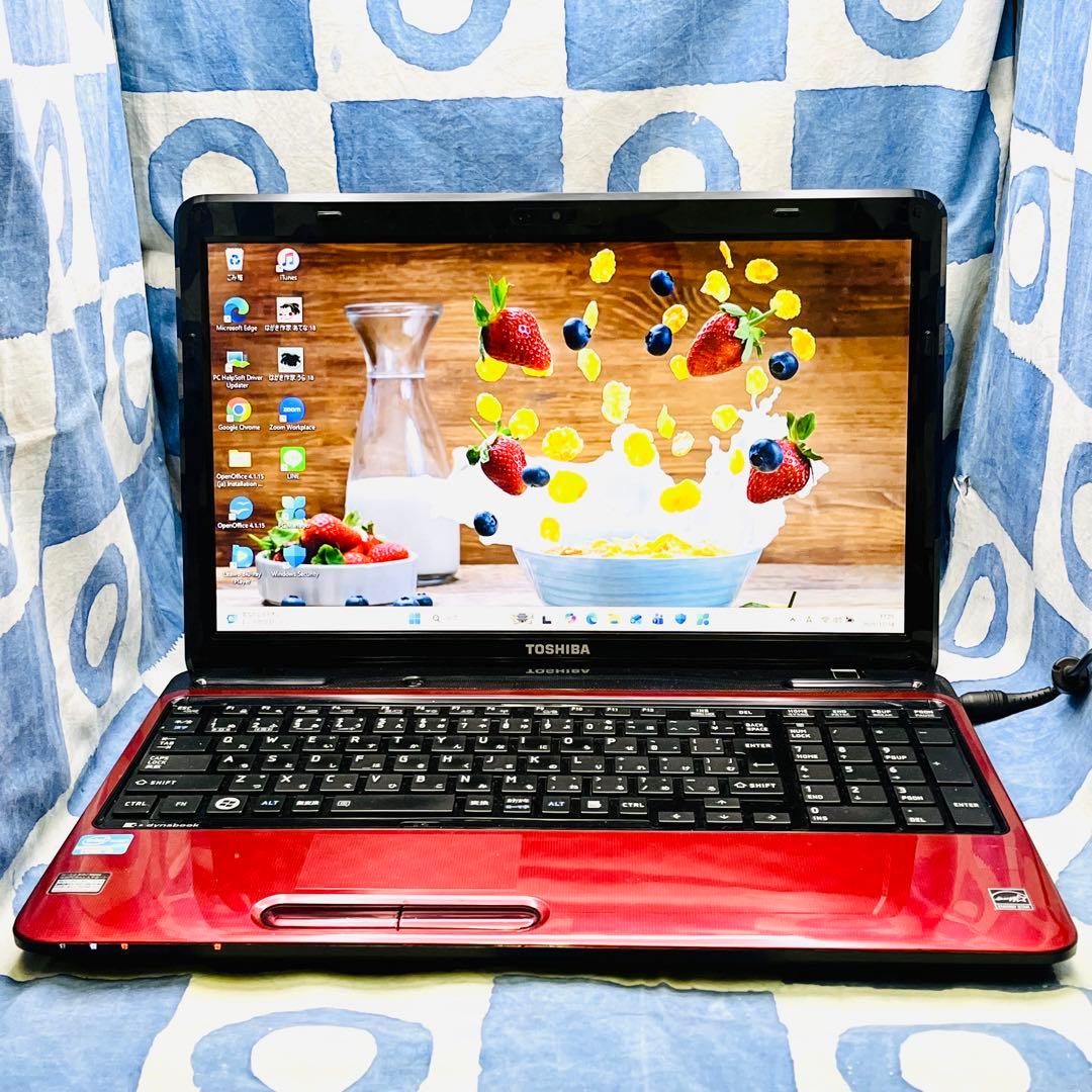 SSDでサクサク快適☆高性能i5☆大人気赤ノートパソコン♪ブルーレイ！Win11 人気VAIO✨SSDで快適☆i5☆可愛いピンク♡ブルーレイ&カメラ付！Win11