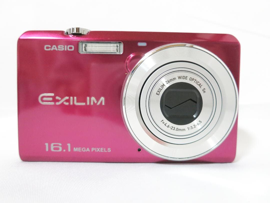 ジャンク品／デジタルカメラ CASIO EXILIM EX-ZS12 ピンク - メルカリ