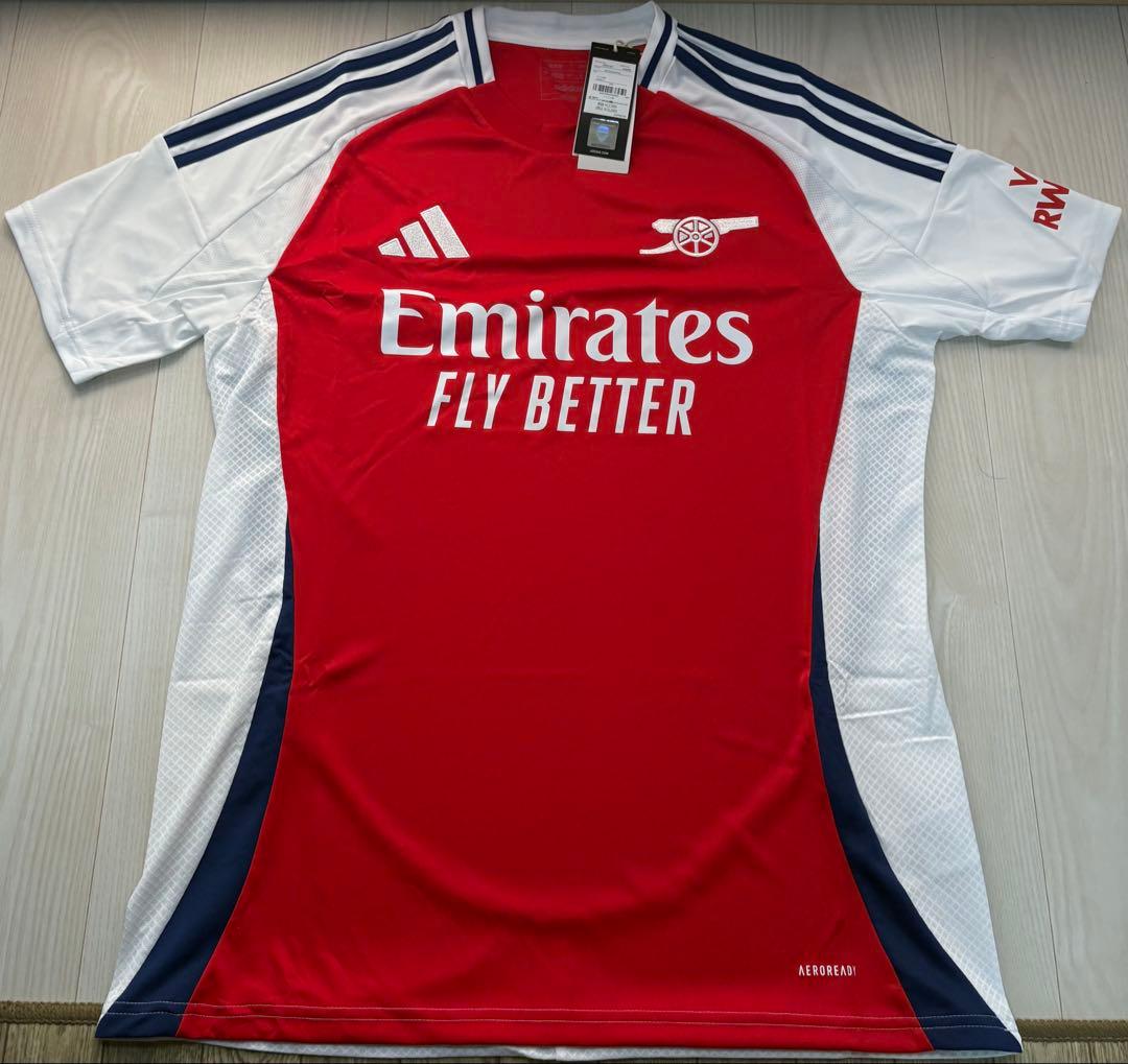 新品タグ付】アーセナル 24/25 ホーム ユニフォーム レプリカ L - メルカリ