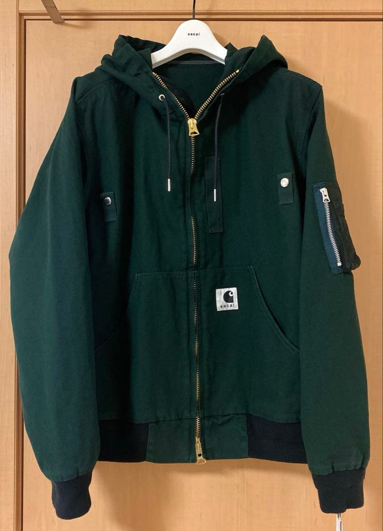 sacai x Carhartt WIP Washed Duck Hooded - メルカリ