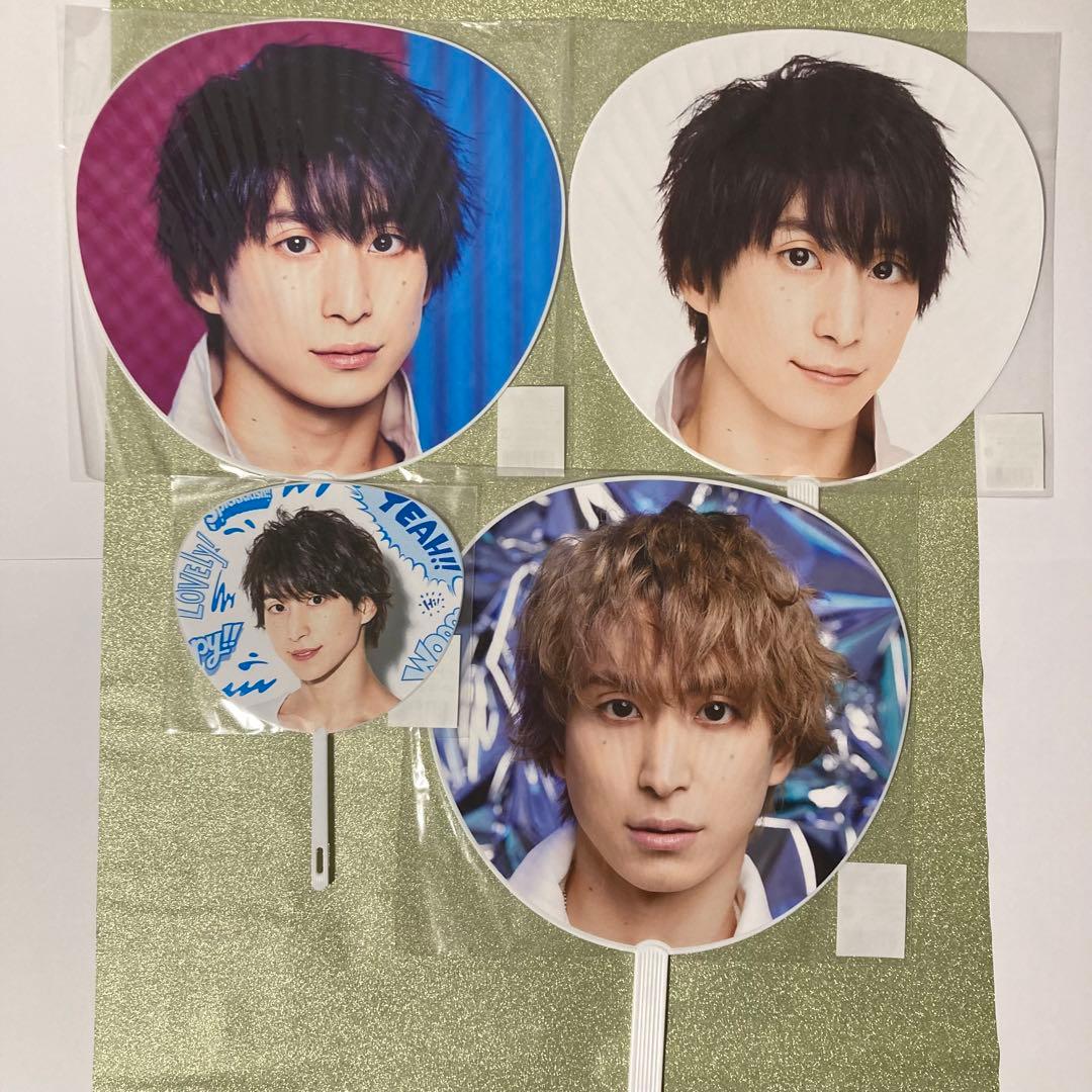 バラ売り不可】佐久間大介 歴代公式顔団扇セット - メルカリ
