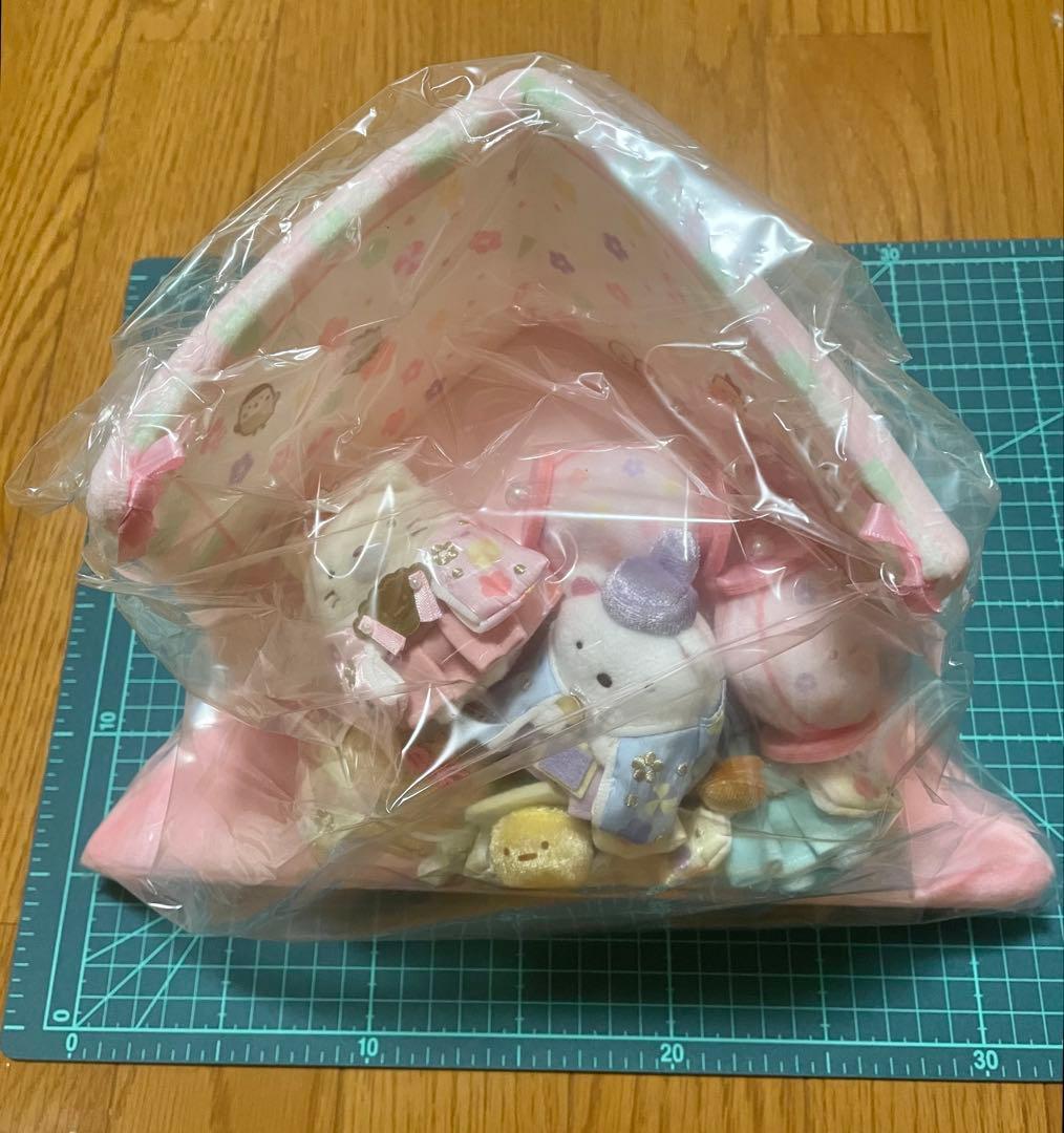 すみっコぐらし　おひなさま　ひなまつりぬいぐるみ　てのりぬいぐるみ　ひなまつり