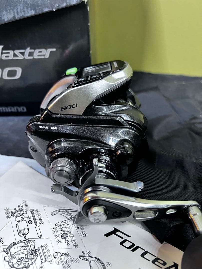 ジャンク品 シマノ（SHIMANO）電動リール フォースマスター 800 - メルカリ