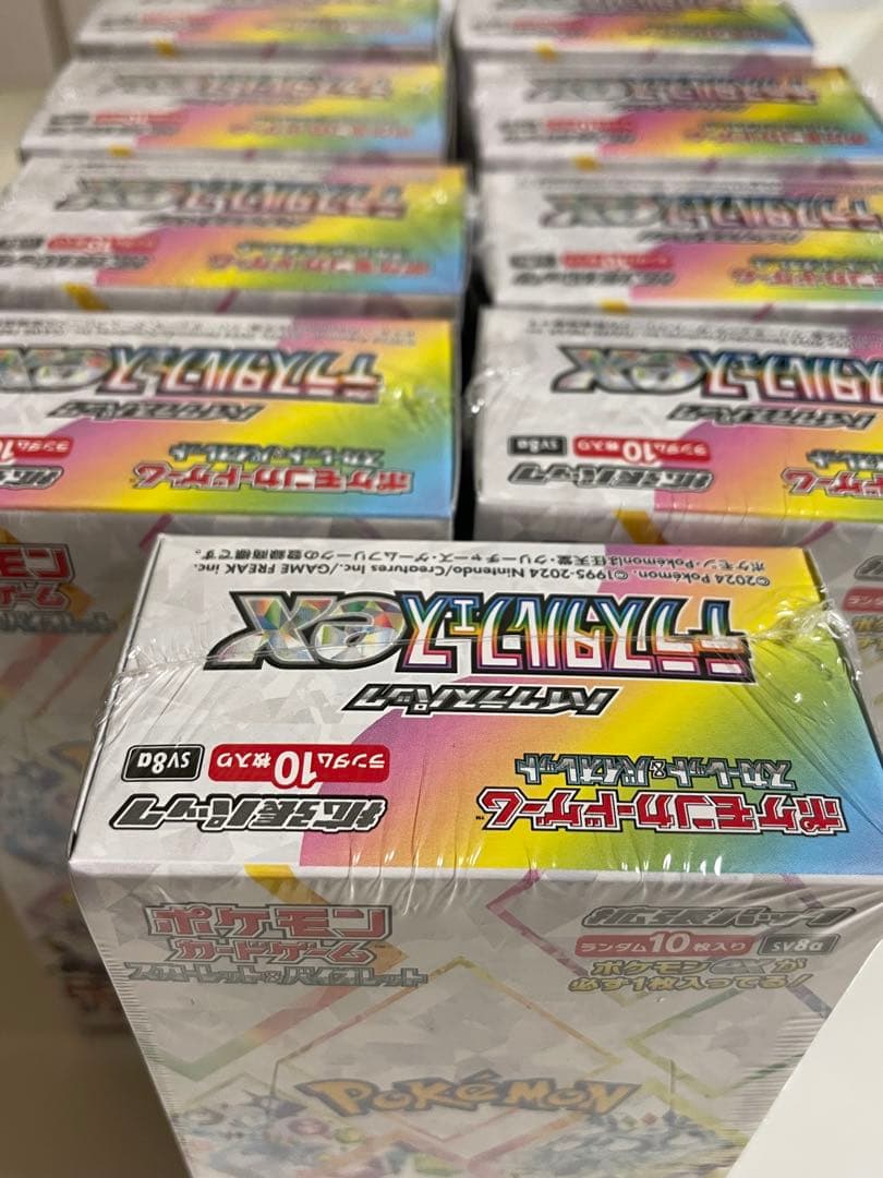 【本日発送】テラスタルフェスex　シュリンク付き 新品未開封品　9BOX