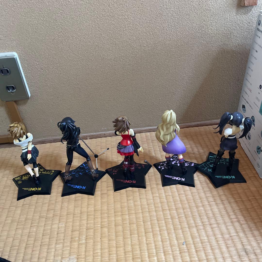 匿名配送　けいおん! デスデビルコスチューム　フィギュア　5体セット