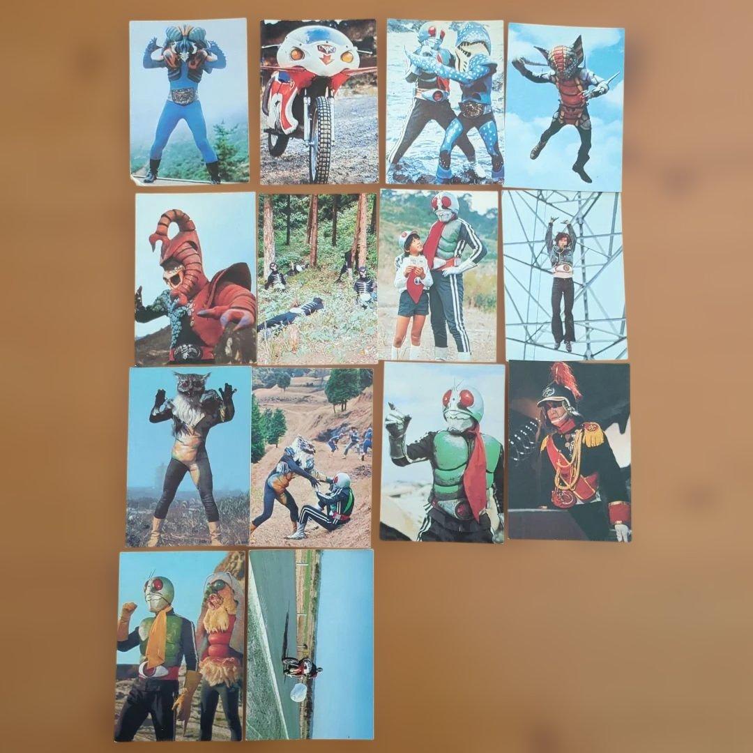 仮面ライダーカード Calbee 14枚 まとめ売り - メルカリ
