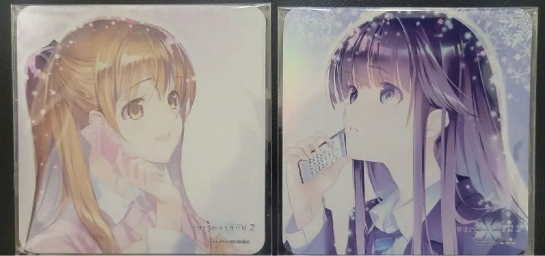 WHITE ALBUM2 小木曽雪菜 冬馬かずさ コースター 2種セット - メルカリ