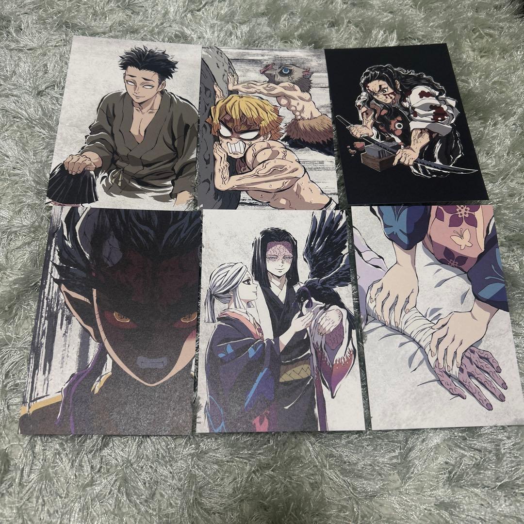 鬼滅の刃 全集中展 幕間画ポストカード6枚セット - メルカリ