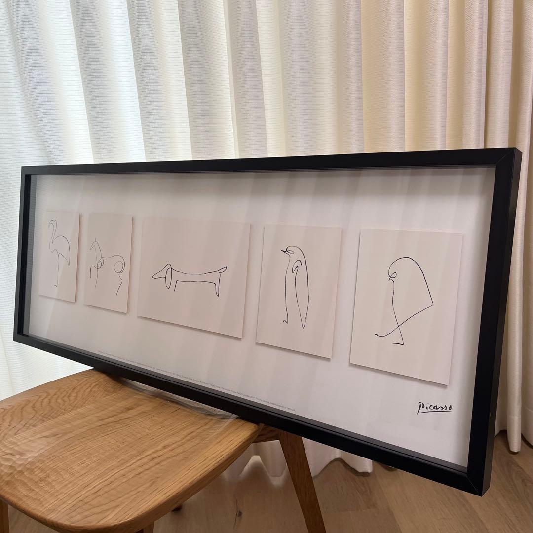 廃盤品・希少・イケア IKEA OLUNDA ピカソ レプリカ アートフレーム