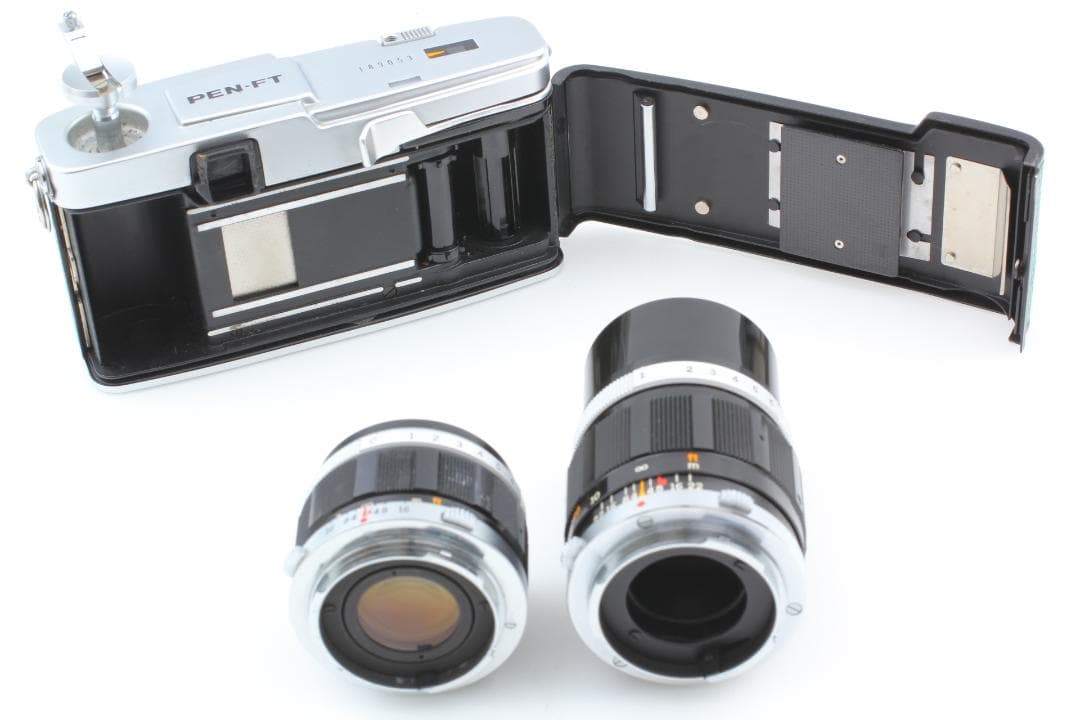 伊藤様専用 ライトグリーン オリンパス Pen FT 40、100mmレンズ - メルカリ