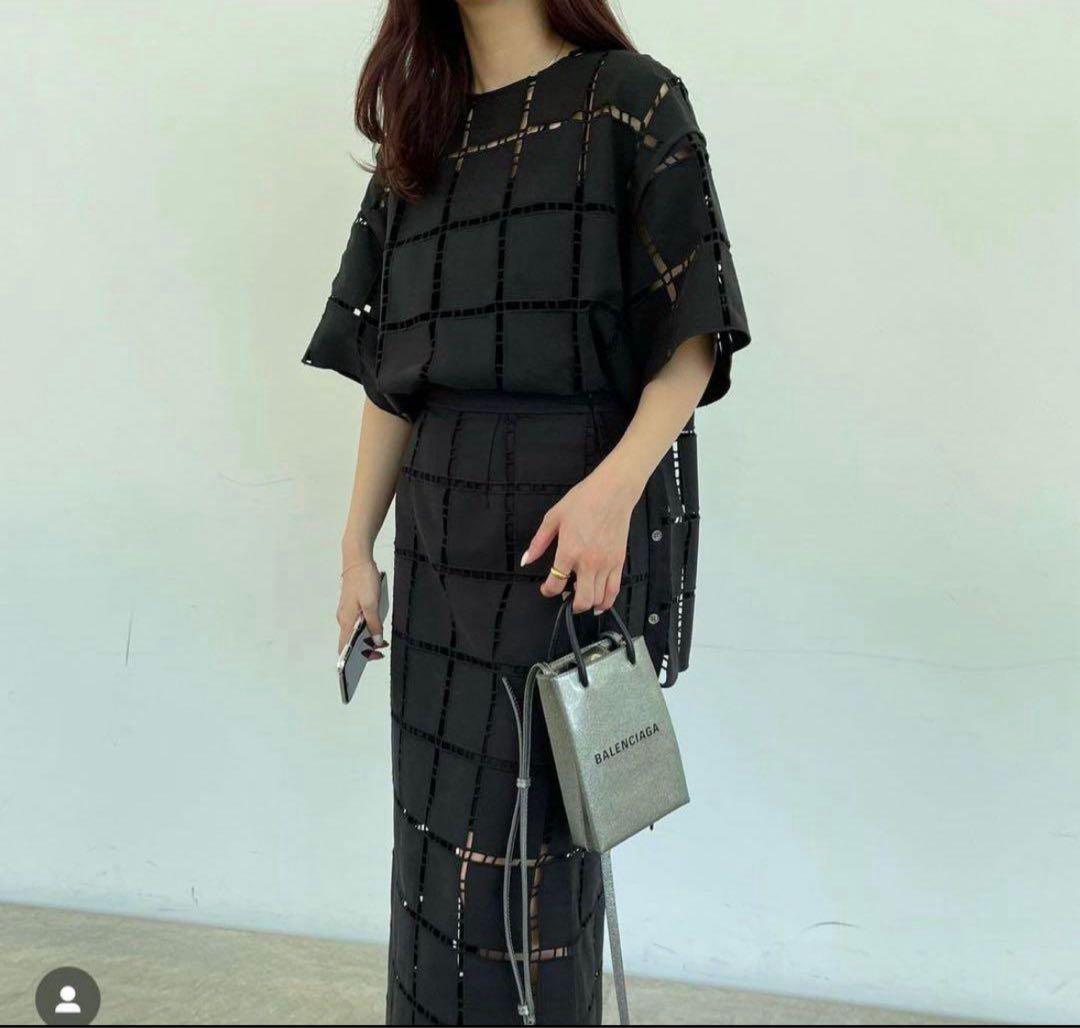 トップス Square Lace Top Square Lace Skirt Square neck lace tops | Judin