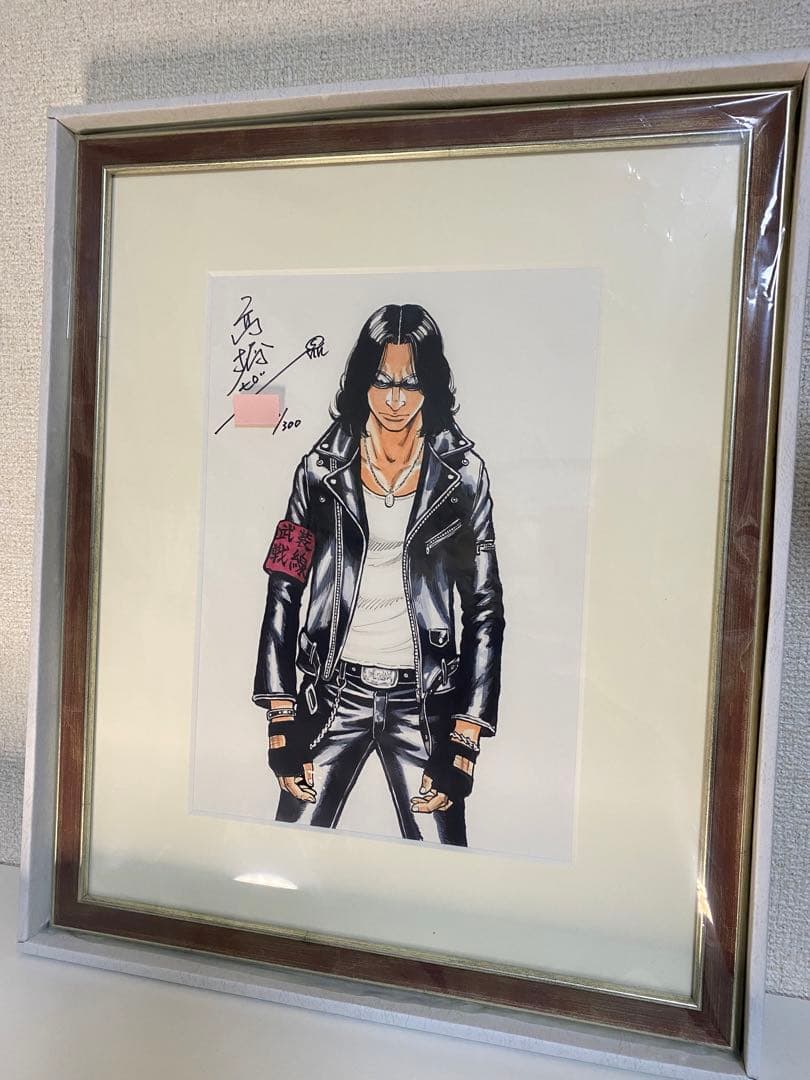 クローズ 九能龍信 複製原画 高橋ヒロシ サイン入り - メルカリ