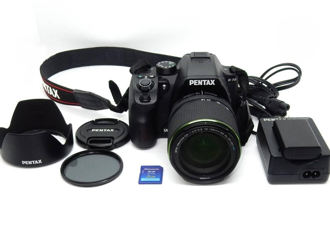 ★極上品★ PENTAX K-70 ボディ 18-135mm WRレンズキット Amazon | PENTAX K-70 18-135mmWRレンズキット ブラック APS-Cデジタル