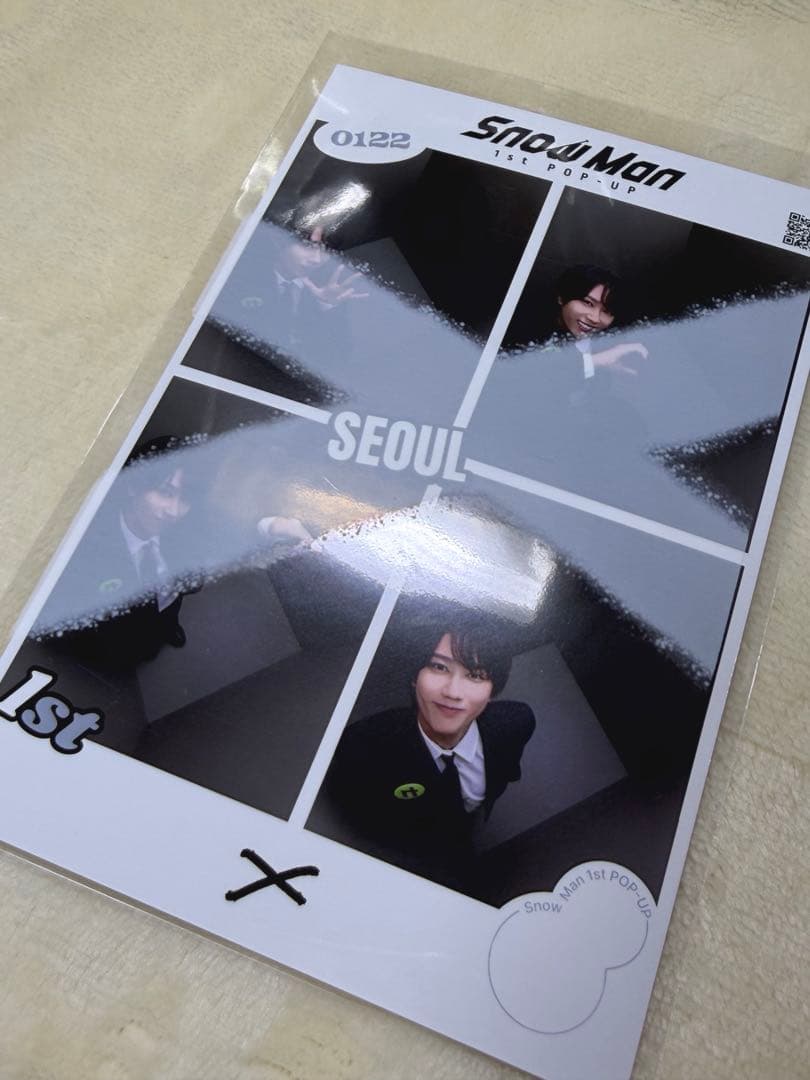 Snow Man 1st POP-UPプリクラ 阿部亮平 ソウル - メルカリ