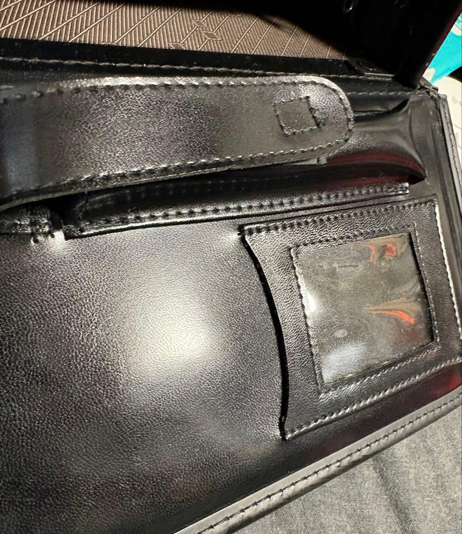 希少！JAL 日本航空 旧ロゴ 純正パイロットケース パイロットバッグ 黒