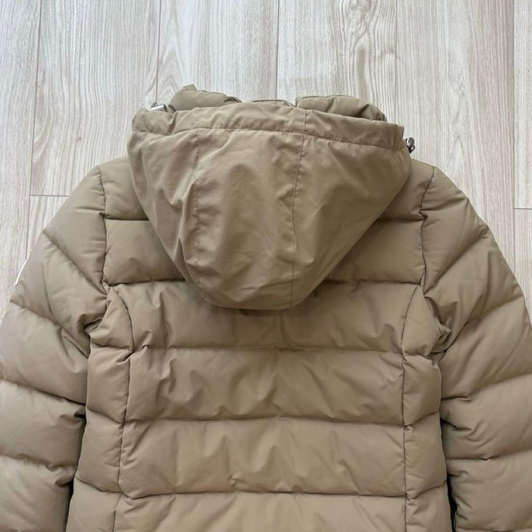 美品】CAPE HEIGHTS ダウンコート ベージュ 袖ロゴ XS 秋冬 - メルカリ