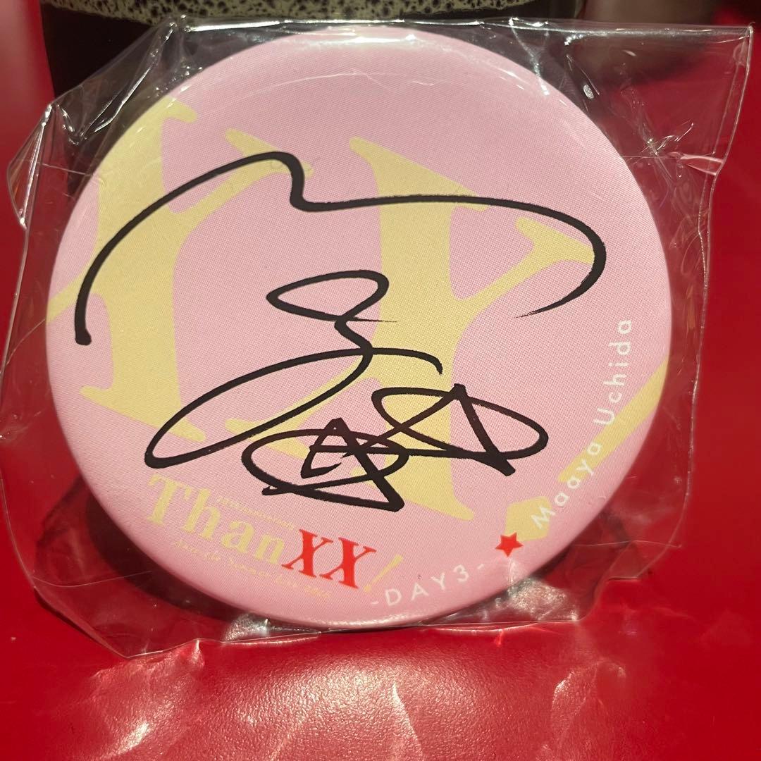 アニサマ 2025 サイン入り 缶バッジ 内田真礼② - メルカリ