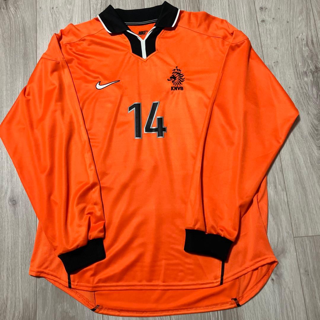 オランダ代表 98-00 （H）オーフェルマルス 選手用 - メルカリ