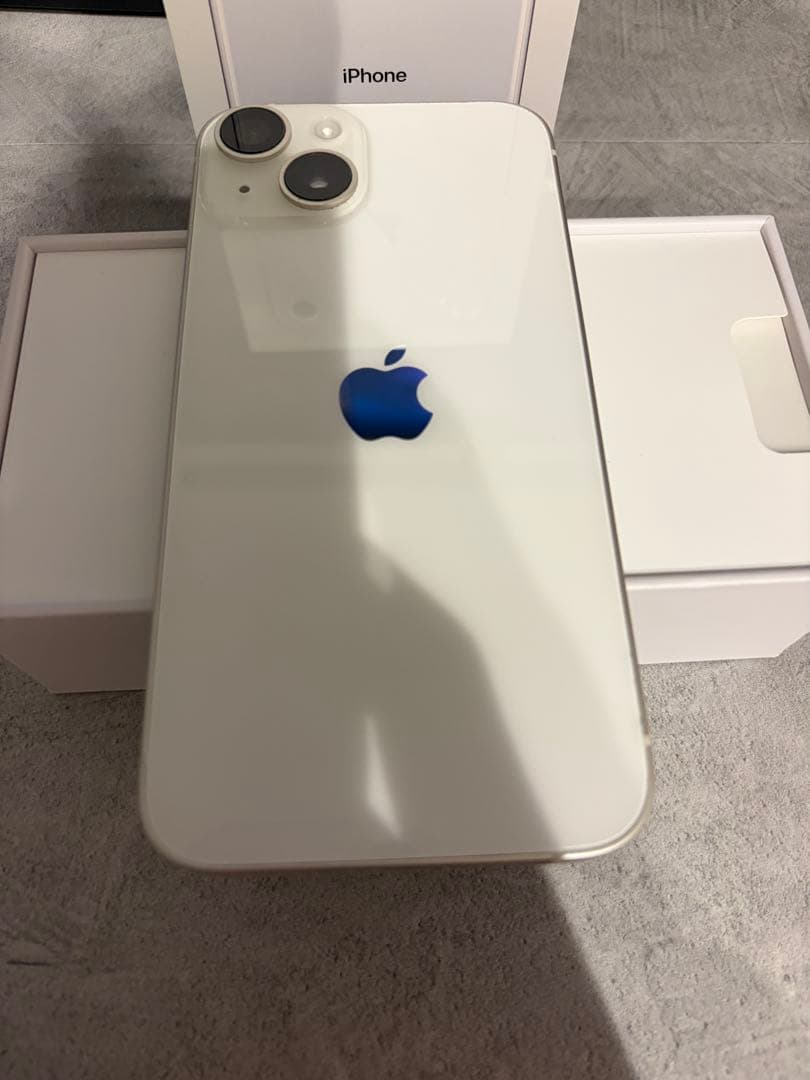 【美品&バッテリー100%】 iPhone 14ホワイト 本体 128GB 未使用品・Apple公式整備済み品】 iPhone 14 Plus 128GB SIMフリー