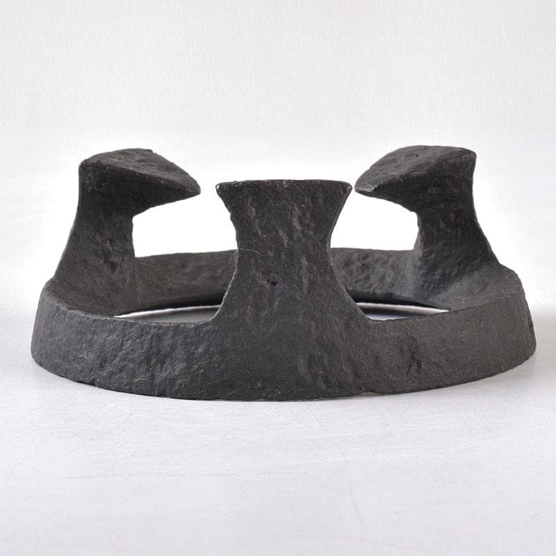 茶道具 釜師 畠春斎作 細川家伝来 五徳 蓋置 共布共箱 V R8840 - メルカリ