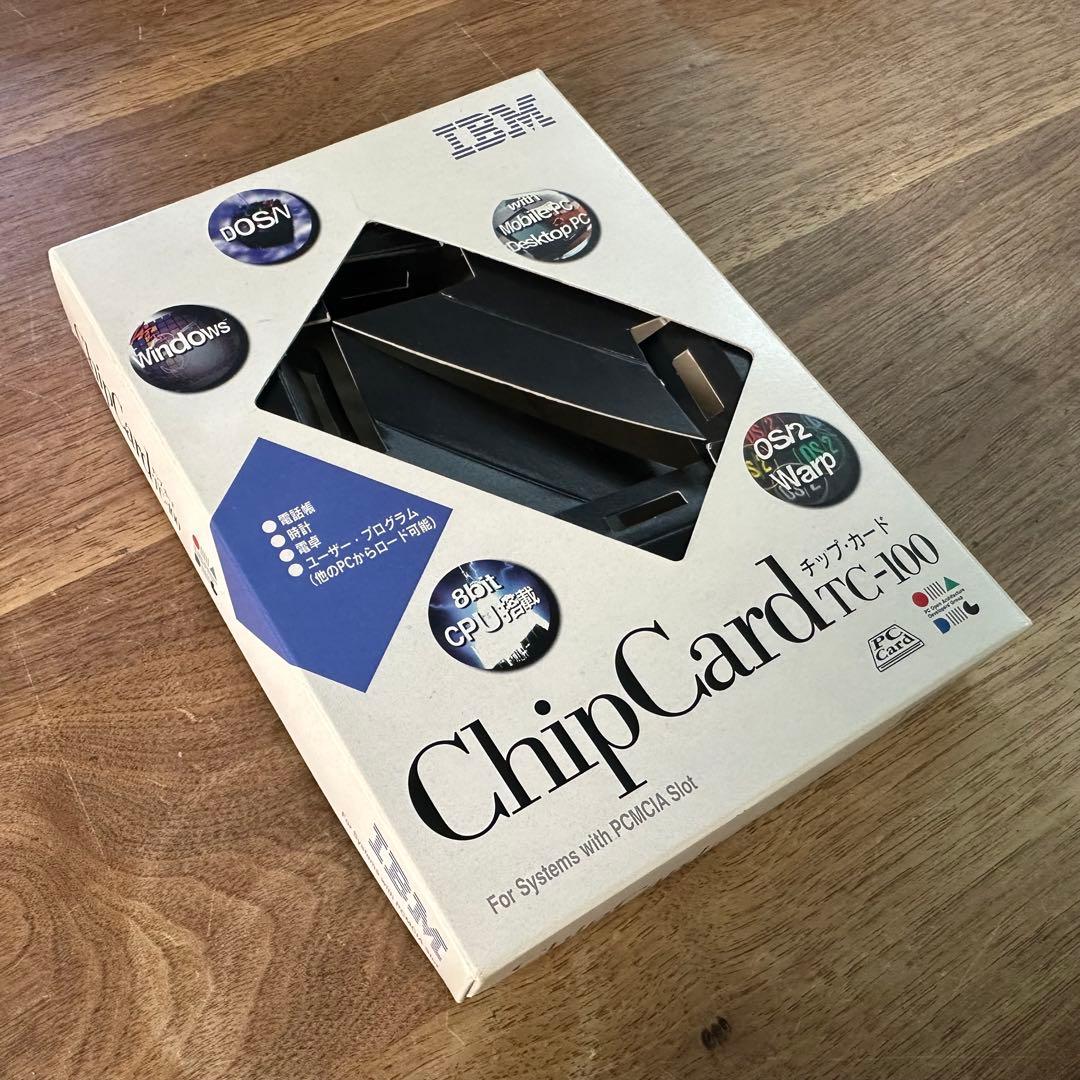 IBM ChipCard TC-100（PCカード型簡易PDA） IBM ChipCard TC-100